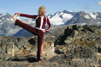 Colleen - yoga mtn top
